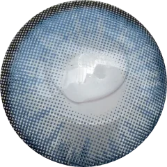 Dawn Blue colored contact lens