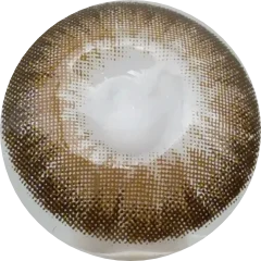 Latte colored contact lens