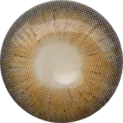 Sunset Hazel colored contact lens